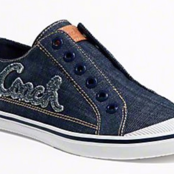 coach keeley denim sneaker